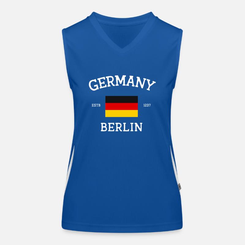 Germany Women's Functional Contrast Tank Top