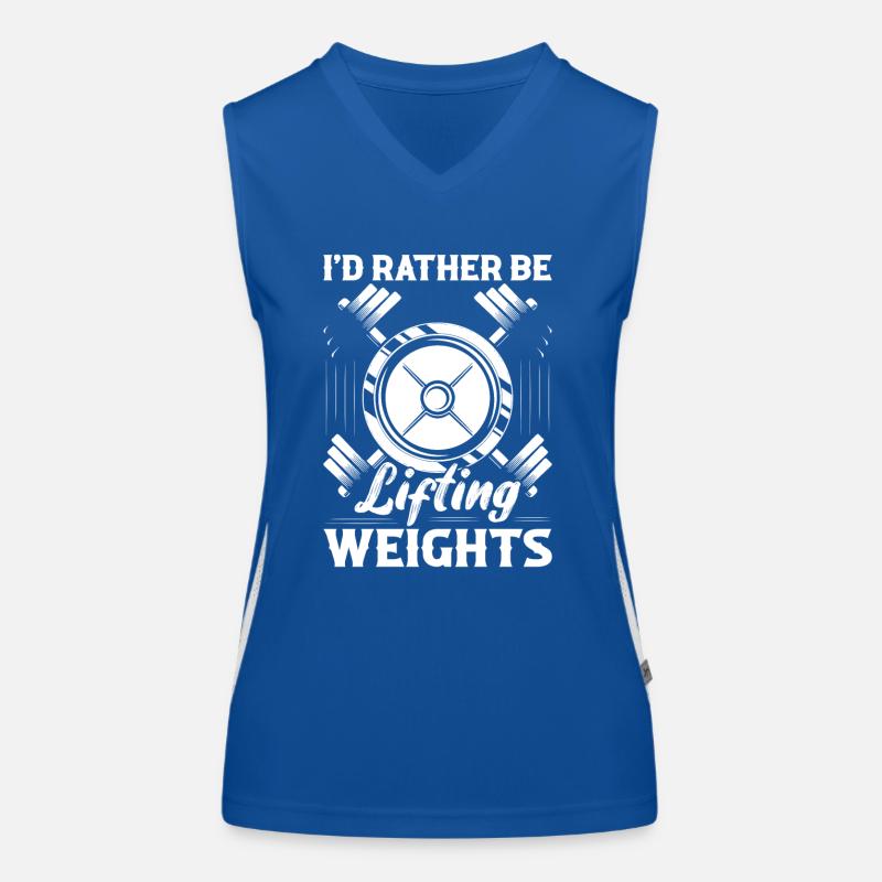 Lifting Weights Workout Training Weight Lifting Funktionelles Kontrast-Tank Top für Frauen