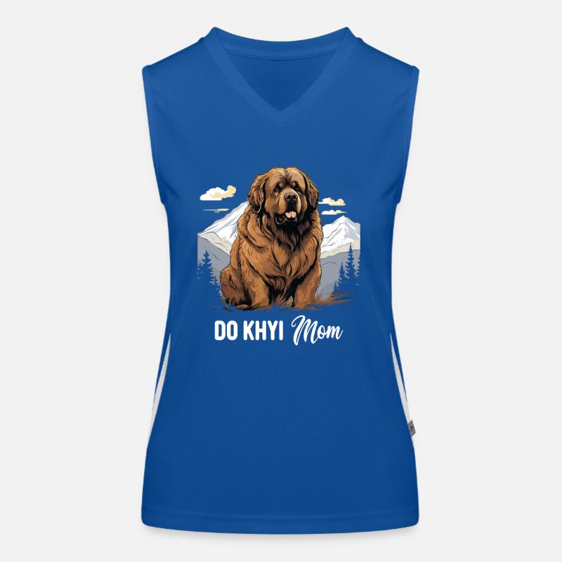 Chien Do Khyi Débardeur respirant contrasté Femme