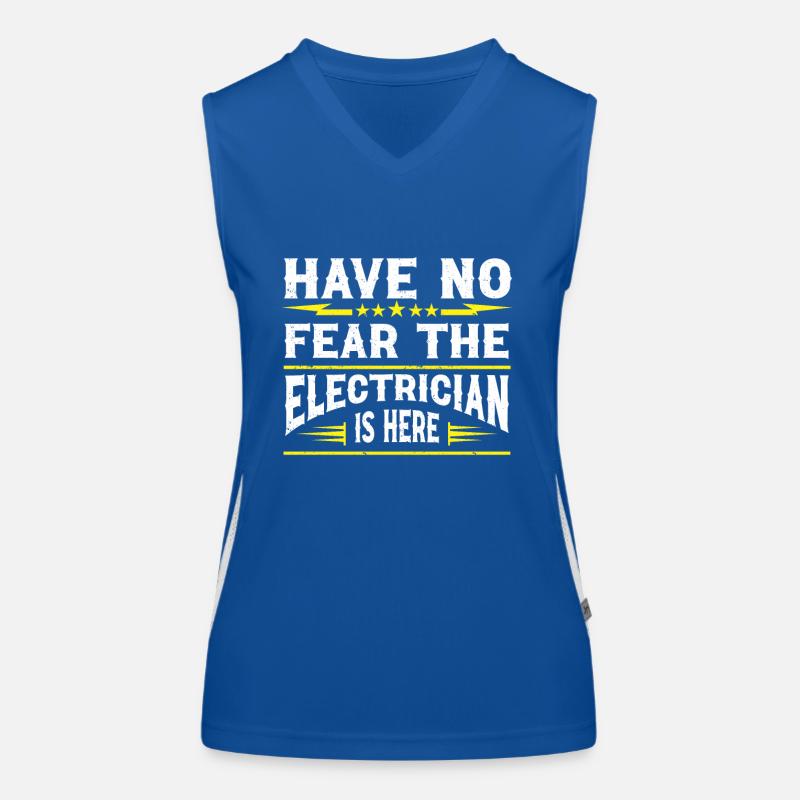 Electrician Gift Women's Functional Contrast Tank Top