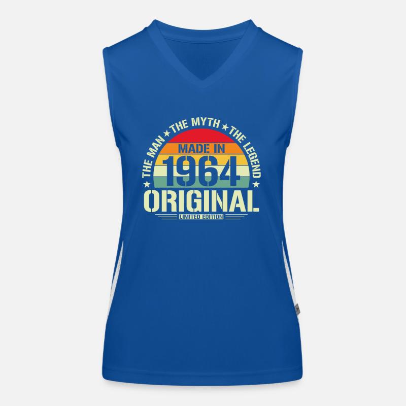 Einzigartig 1964 Funktionelles Kontrast-Tank Top für Frauen