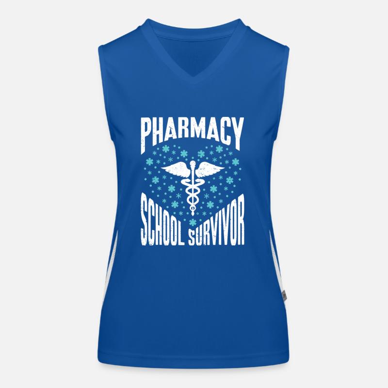 Apotheker Geschenk Apotheke Funktionelles Kontrast-Tank Top für Frauen