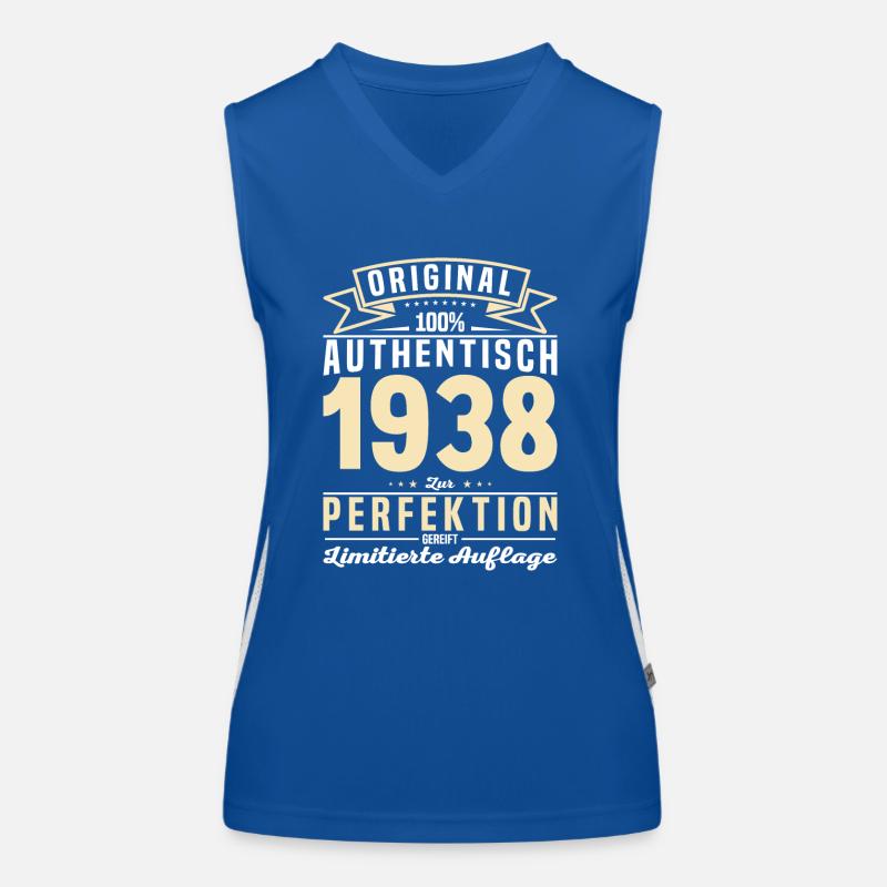 1938 Geburtstagsjubiläum - Einzigartiges Geschenk Funktionelles Kontrast-Tank Top für Frauen