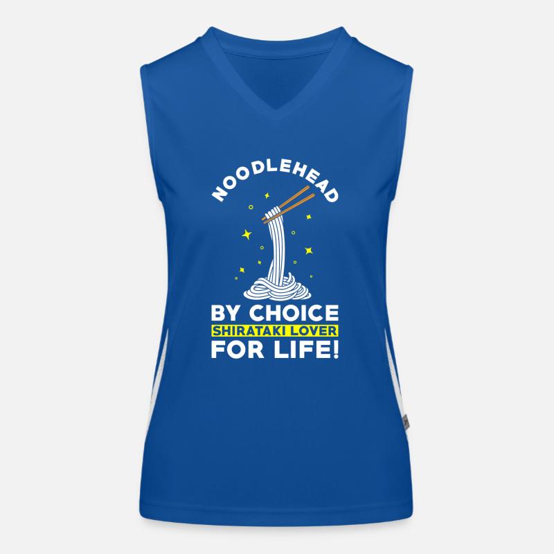 Shiritaki Noodles Women's Functional Contrast Tank Top