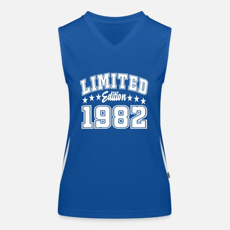 Limited Edition 1982 Funktionelles Kontrast-Tank Top für Frauen