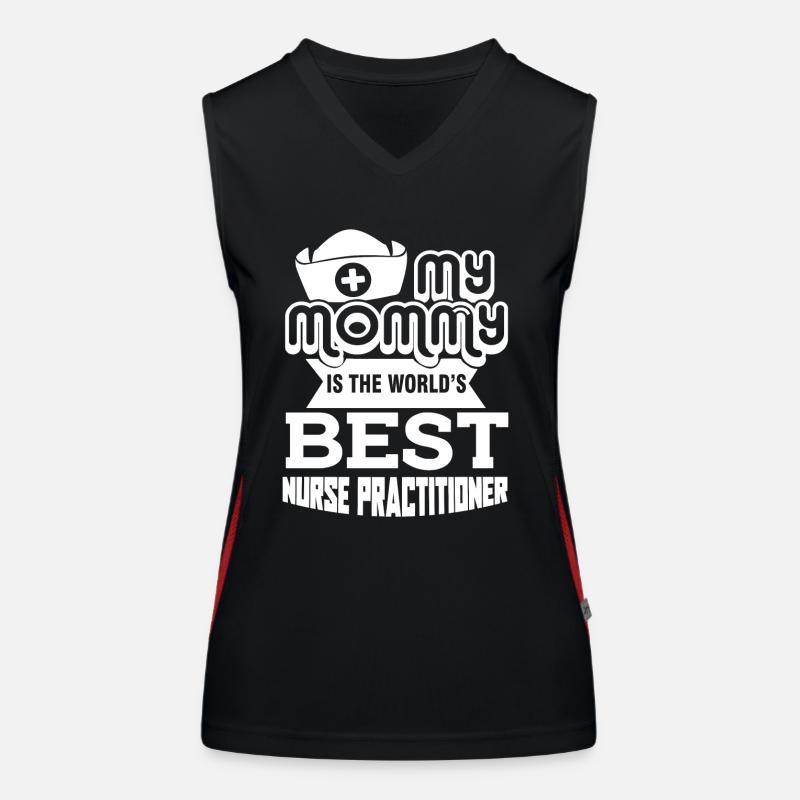 Nurse Practitioner Nurse Practitioner Mommy Women's Functional Contrast Tank Top
