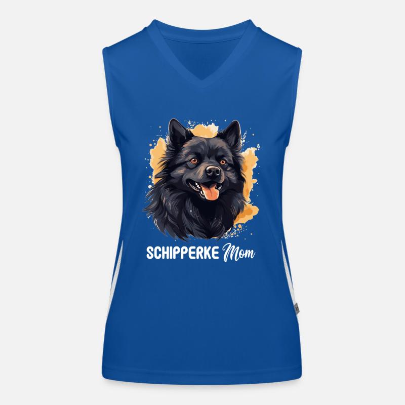 Schipperke Débardeur respirant contrasté Femme