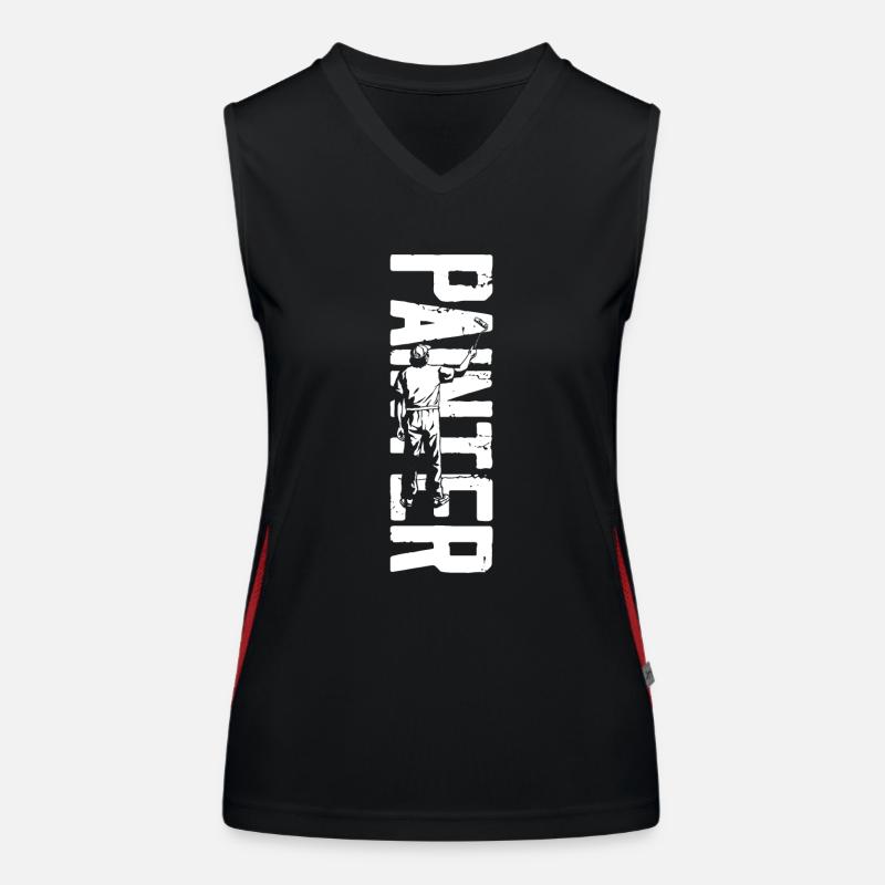 House Painter Decorator Painter Funktionelles Kontrast-Tank Top für Frauen