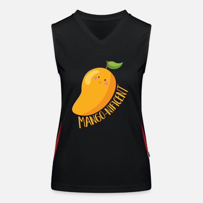 Mango Fruit Mango Women's Functional Contrast Tank Top