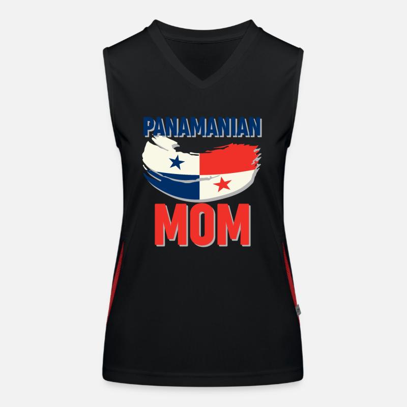 Panamaische Mutter Funktionelles Kontrast-Tank Top für Frauen