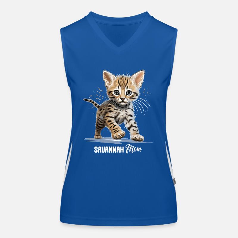 Savane Débardeur respirant contrasté Femme