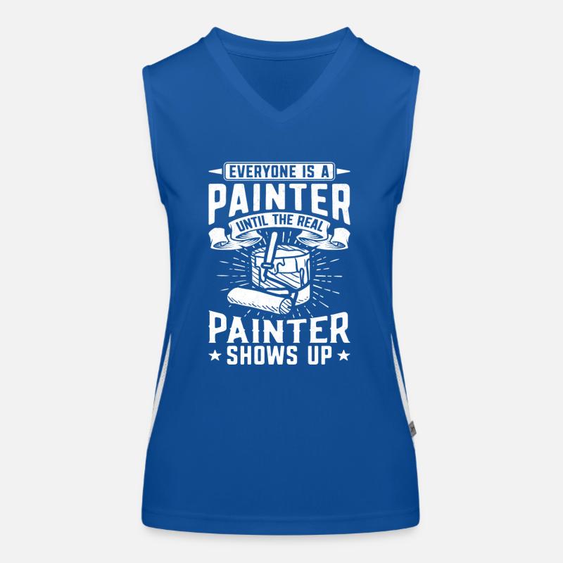 House Painter Decorator Everyone Funktionelles Kontrast-Tank Top für Frauen