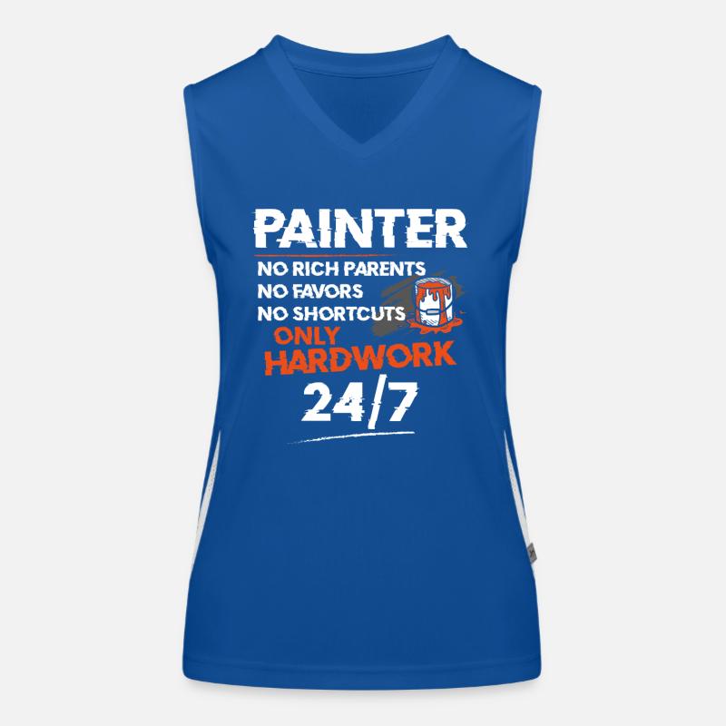 House Painter Decorator Painter No Funktionelles Kontrast-Tank Top für Frauen