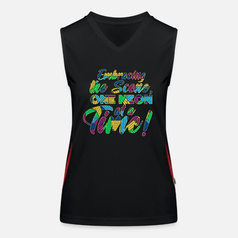 Lustige Szenecore Emo Goth Phase Funktionelles Kontrast-Tank Top für Frauen