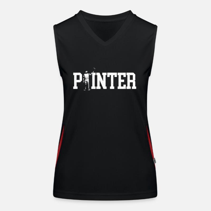 House Painter Decorator Painter Funktionelles Kontrast-Tank Top für Frauen