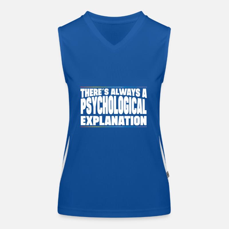 Psychological Explanation Professional Forensic Women's Functional Contrast Tank Top