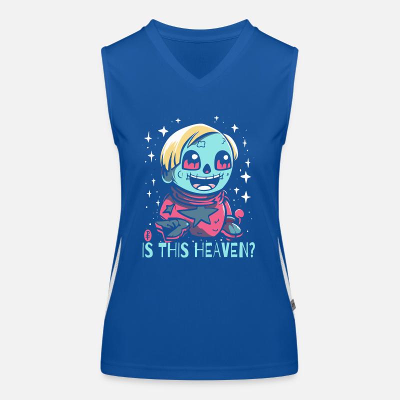 Is This Heaven, A Crazy Anime Doll Women's Functional Contrast Tank Top