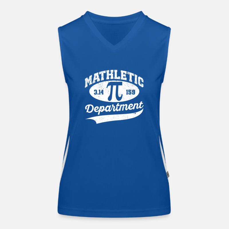 Mathletic Abteilung 3.14159 Pi Day Math Lehrer Funktionelles Kontrast-Tank Top für Frauen