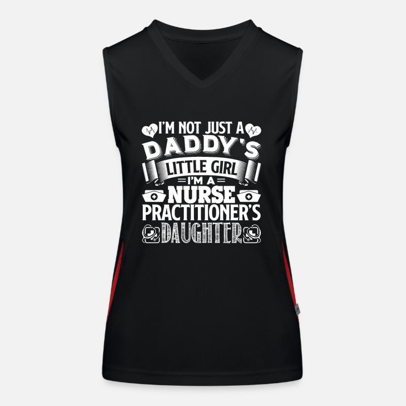 Nurse Practitioner Nurse Practitioner Daughter Women's Functional Contrast Tank Top