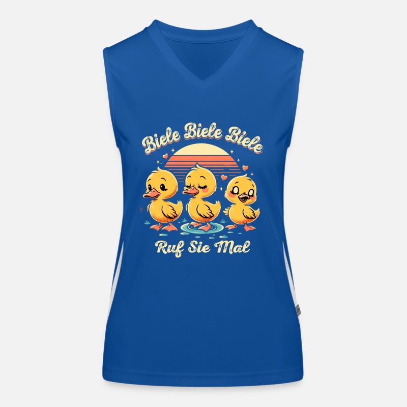Biele Biele Biele Ruf sie mal Funktionelles Kontrast-Tank Top für Frauen