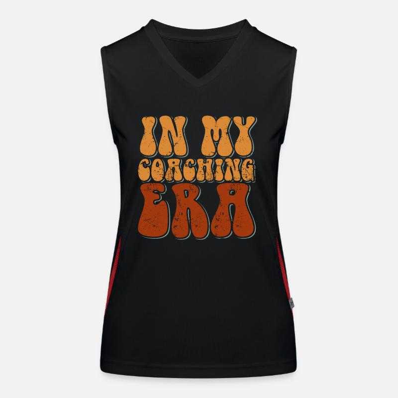 Coach Era Coaching Tees Sportteam Mitarbeiter Funktionelles Kontrast-Tank Top für Frauen