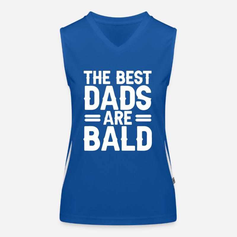 Bald Head Baldness Beard Bald Head Women's Functional Contrast Tank Top