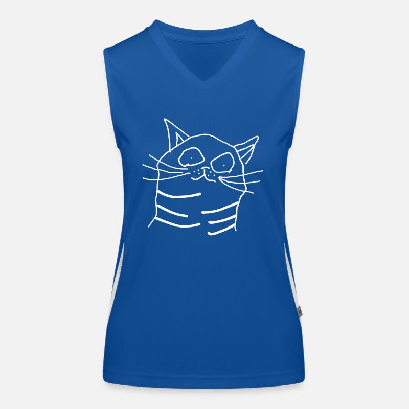 Cat Women's Functional Contrast Tank Top