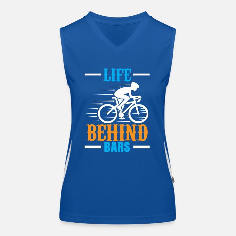 Das Leben Hinter Gittern Funktionelles Kontrast-Tank Top für Frauen