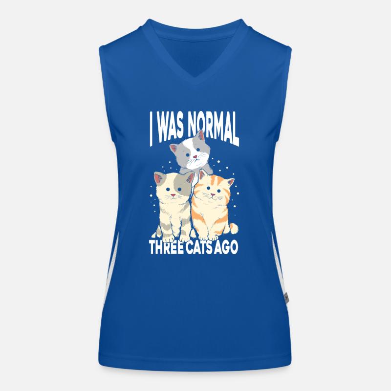 J’étais normal Débardeur respirant contrasté Femme