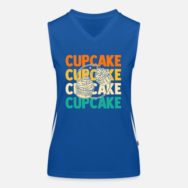 Baking Cupcakes Women's Functional Contrast Tank Top