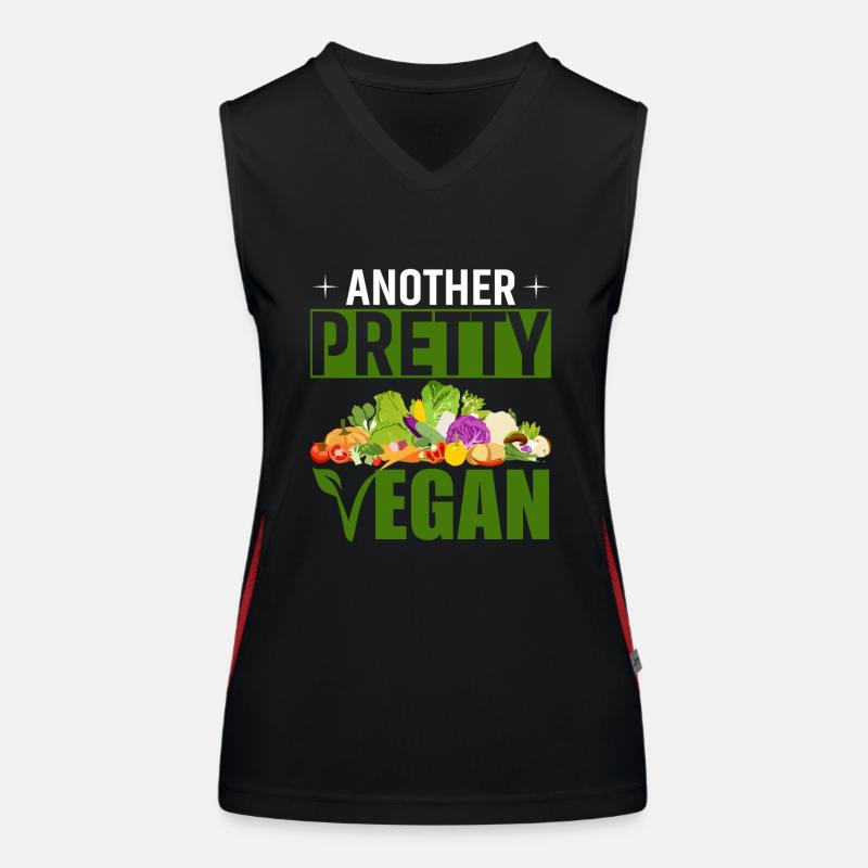 Eine Weitere Hübsche Veganerin Funktionelles Kontrast-Tank Top für Frauen