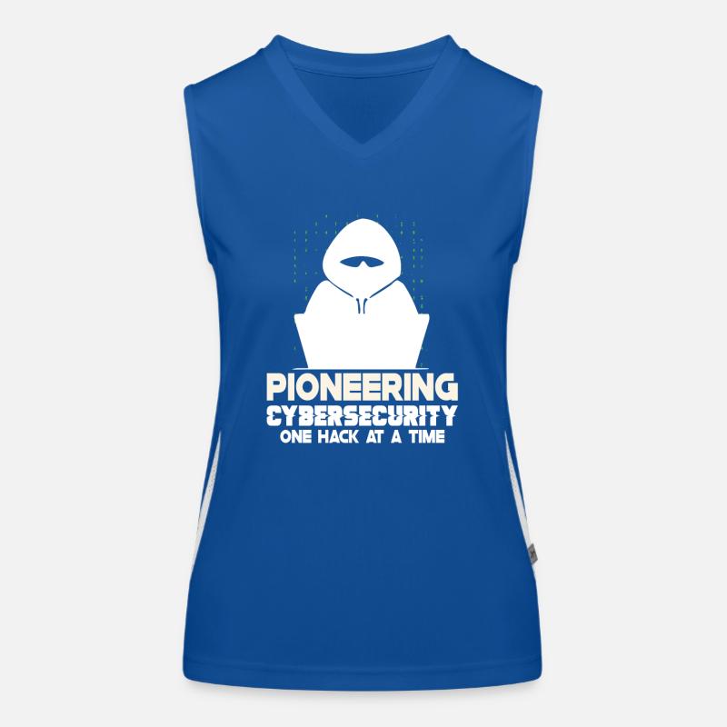 Ethical Hacking Analyst Ethical Cyber Security Funktionelles Kontrast-Tank Top für Frauen