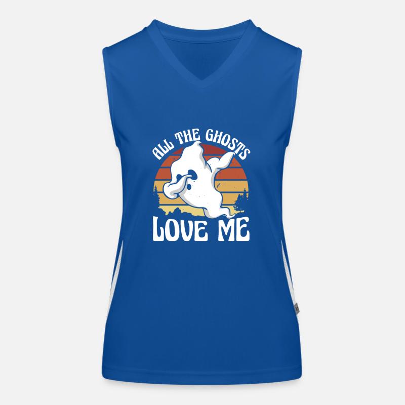 Ghostly Affection Sunset Women's Functional Contrast Tank Top