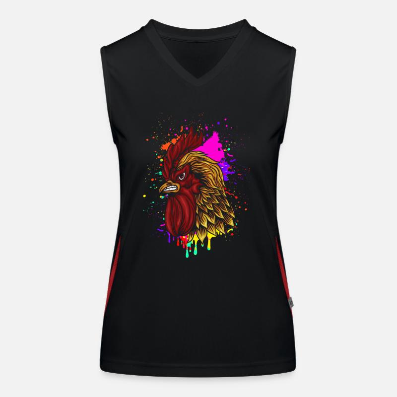 Fâché Débardeur respirant contrasté Femme