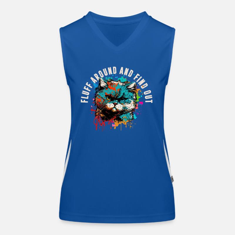 Flitching around and finding out Women's Functional Contrast Tank Top