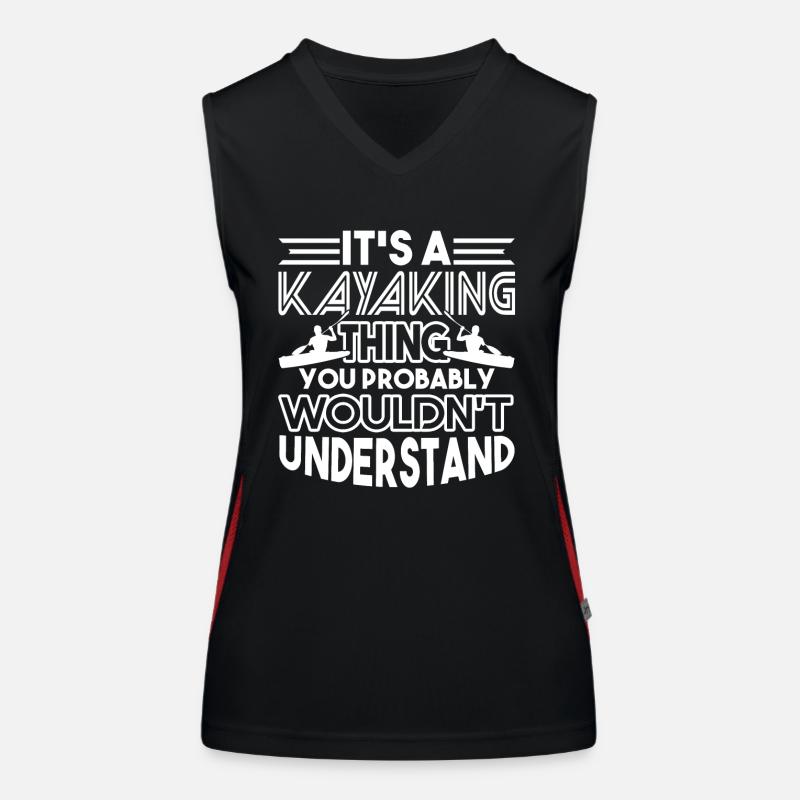 It's A Kayaking Thing Women's Functional Contrast Tank Top