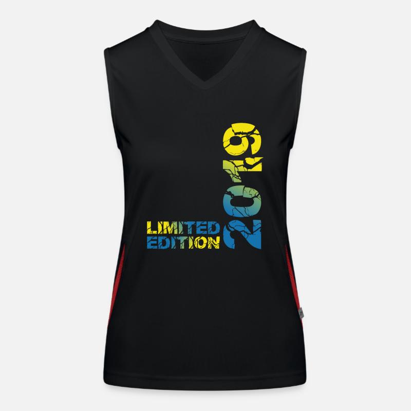 2019 Limited Edition Geburtstag Geschenk Deko Funktionelles Kontrast-Tank Top für Frauen