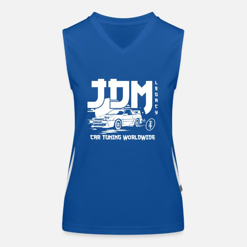 weltweit JDM Auto Tuning Funktionelles Kontrast-Tank Top für Frauen