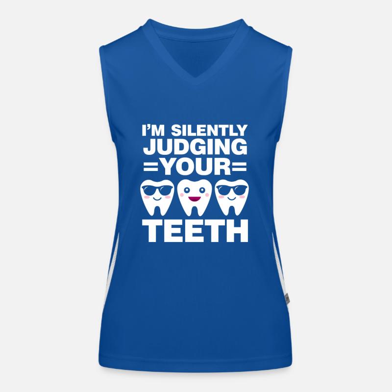 Dentist Student Degree Teeth Dentistry Women's Functional Contrast Tank Top