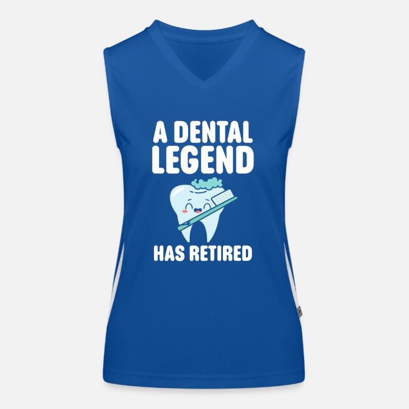 Dentist Student Degree Teeth Dentistry Women's Functional Contrast Tank Top