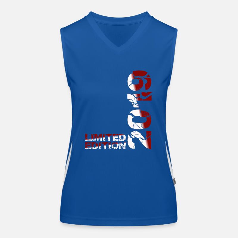 2019 Limited Edition Geburtstag Geschenk Deko Funktionelles Kontrast-Tank Top für Frauen