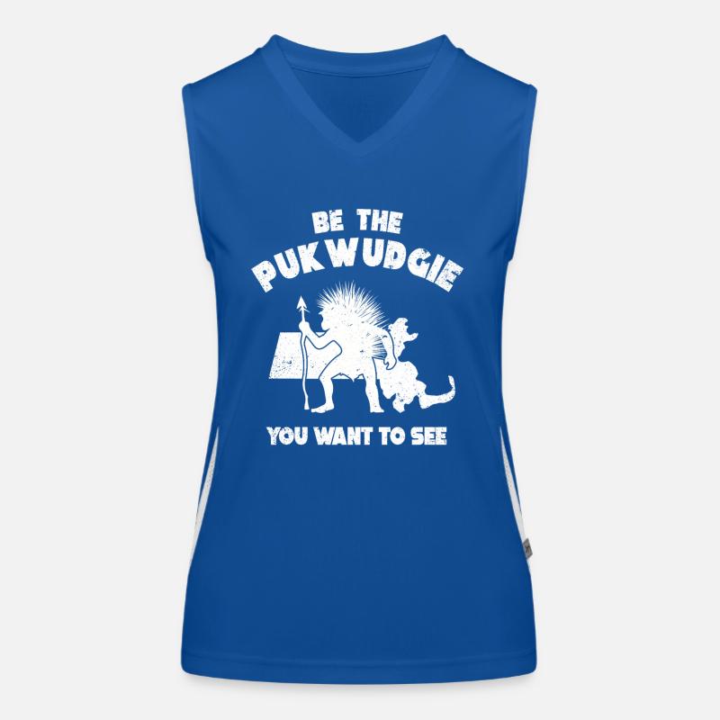 Pukwudgie Cryptid Folklore Myths Women's Functional Contrast Tank Top
