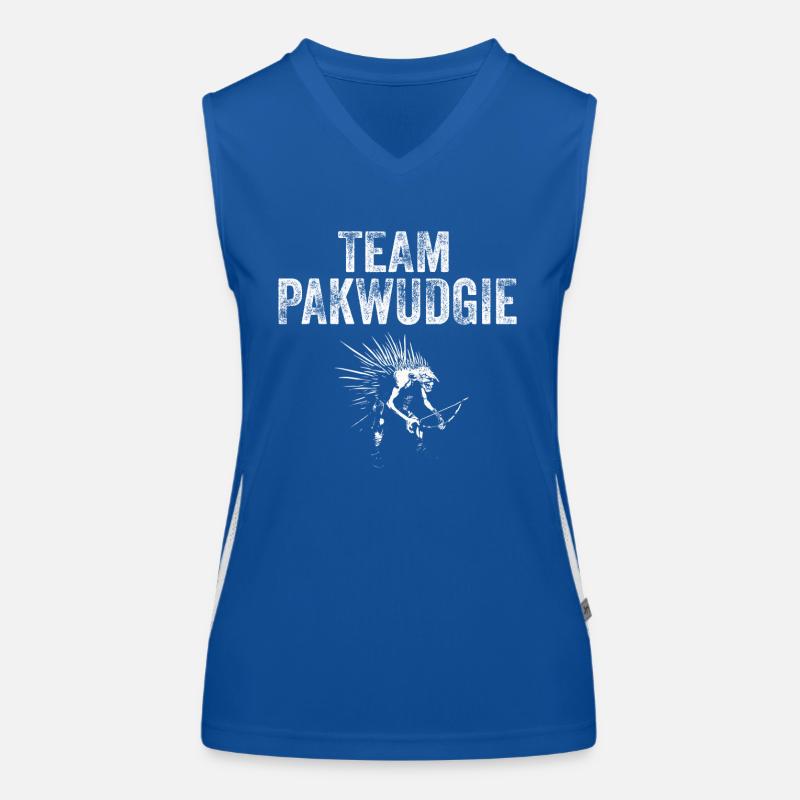 Pukwudgie Cryptid Folklore Myths Women's Functional Contrast Tank Top
