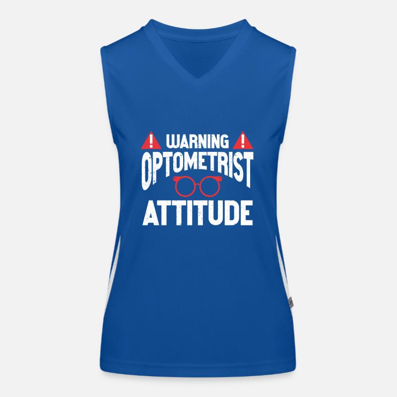 Optometrist Optometrist Optometry Women's Functional Contrast Tank Top