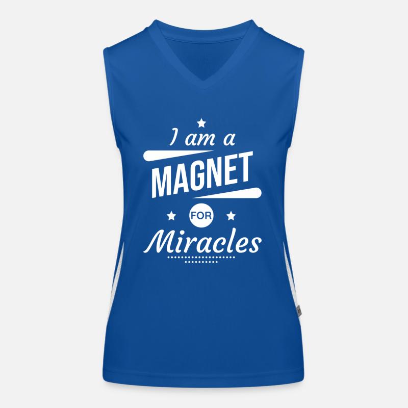 Positive Affirmations Inspirational Quote Women's Functional Contrast Tank Top