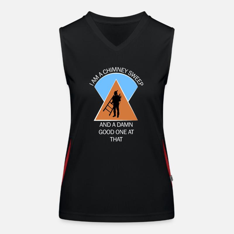 Chimney Sweep Chimney Sweep Women's Functional Contrast Tank Top