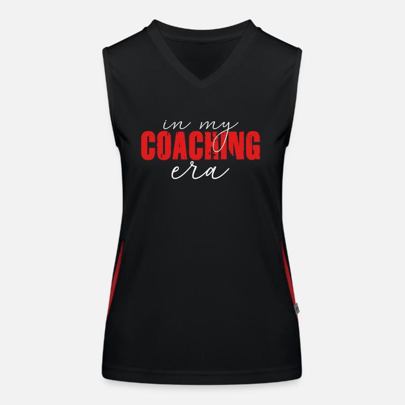 Proud Coach Apparel - Best Coach, Team Women's Functional Contrast Tank Top