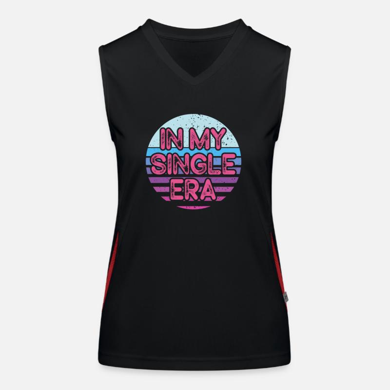 Lustiger Single-Liebeshumor: Der Perfekte Funktionelles Kontrast-Tank Top für Frauen