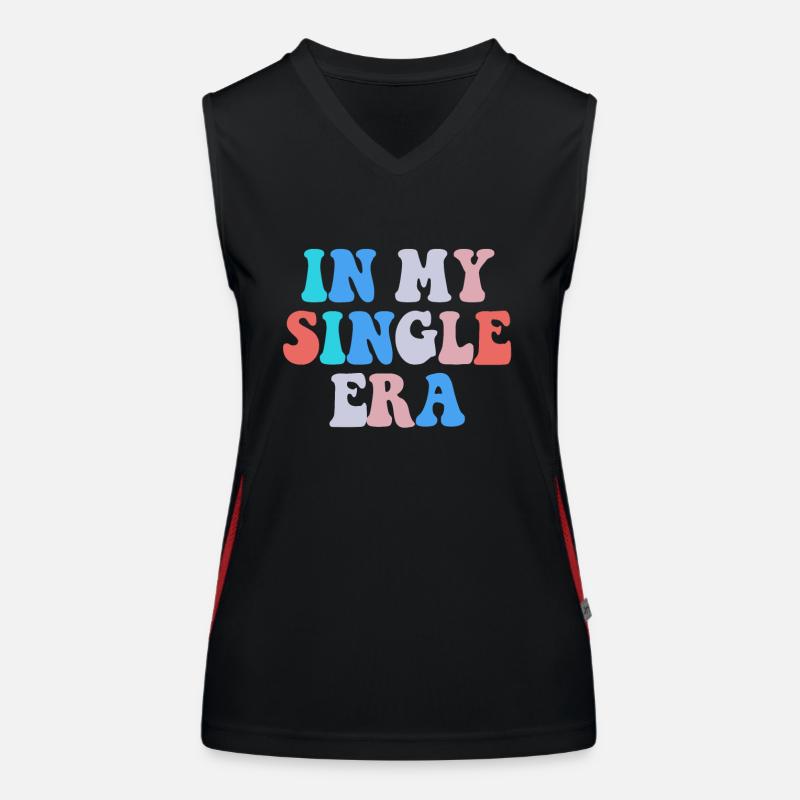 Lustiger Single-Liebeshumor: Der Perfekte Funktionelles Kontrast-Tank Top für Frauen
