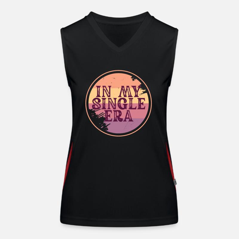 Lustiger Single-Liebeshumor: Der Perfekte Funktionelles Kontrast-Tank Top für Frauen